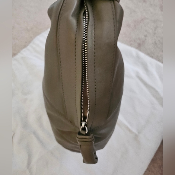 Lemaire Fortune Croissant Bag Dark Sage - Picture 5 of 10